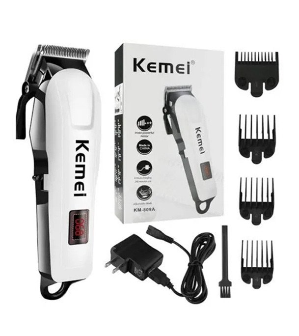 Kemei Km-809A Rechargeable Hair Clipper Set For Men