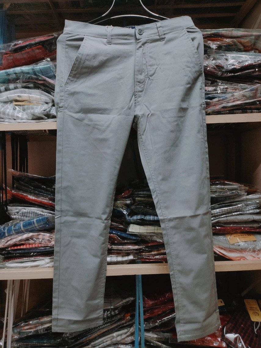 Cotton Stretched Gabardine Pant