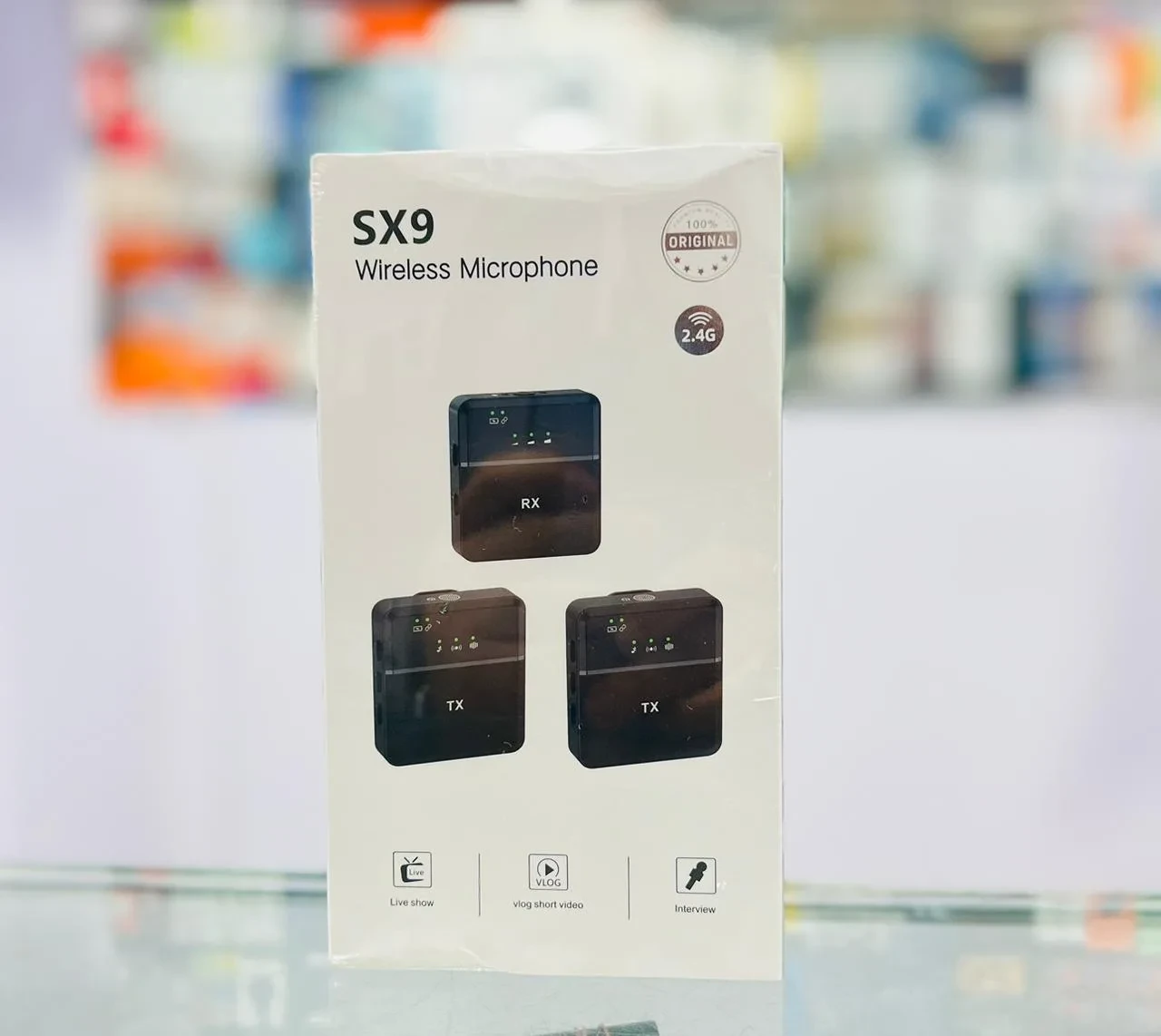 SX9 Dual Wireless Microphone